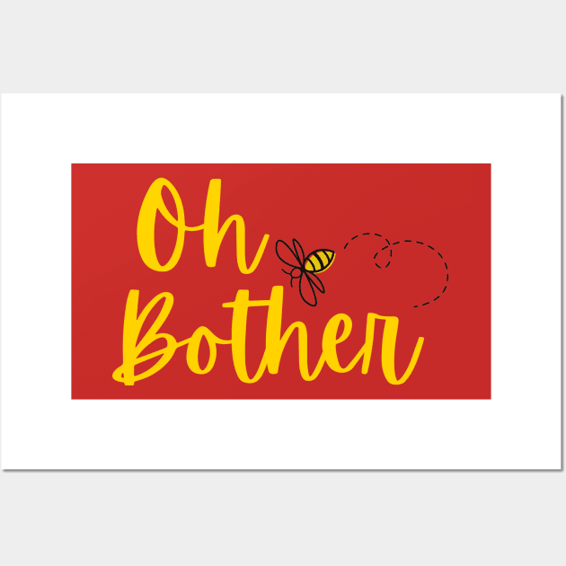 Oh Bother! Wall Art by Mint-Rose